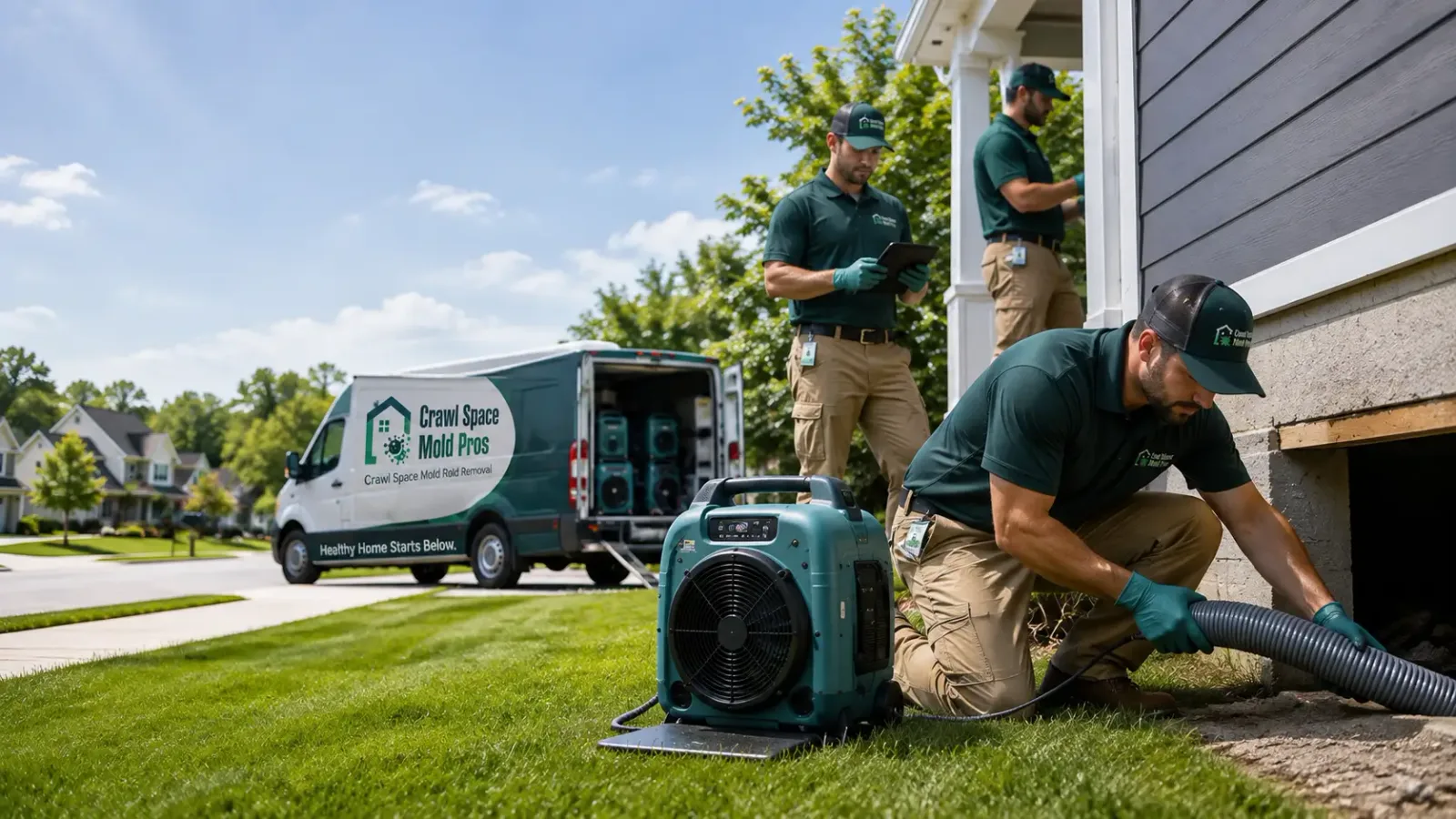 Crawl Space Mold Removal in Edgewood, MD